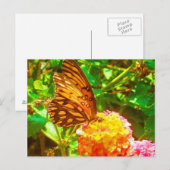 Papillon (Butterfly) Postkarte (Vorne/Hinten)