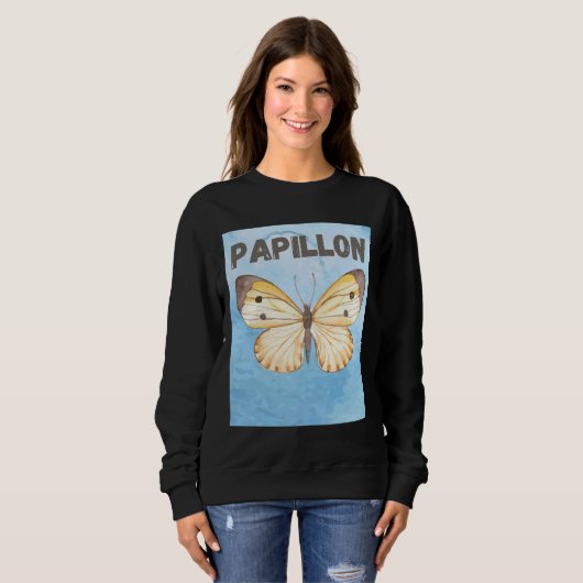Papillon Butterfly Sweatshirt (Vorne ganz)