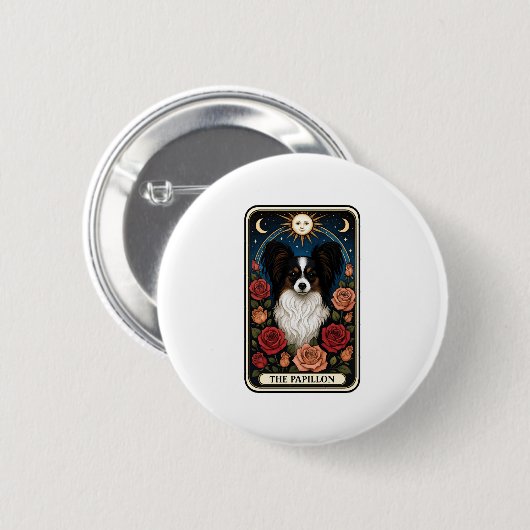 Papillon Button (Vorne & Hinten)