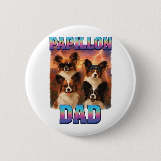 Papillon Button (Vorderseite)