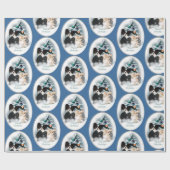 Papillon Christmas Geschenke Geschenkpapier (Flach)