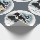 Papillon Christmas Geschenkpapier (Ecke)