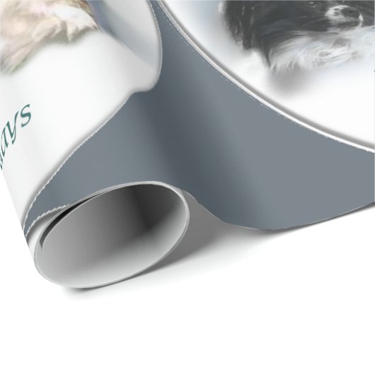 Papillon Christmas Geschenkpapier (Rolleneckpunkt)