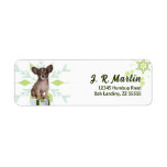 Papillon Christmas Hund mit grünem Adress-Label<br><div class="desc">Diese festliche Schneeflocke besticht durch eine farbenfrohe Note und einen zauberhaften Papillon-Hund,  der auf einem Stapel Weihnachtsgeschenke mit Ihrer Rücksendeadresse sitzt. Eine tolle Wahl für jeden Papillon Liebhaber.</div>