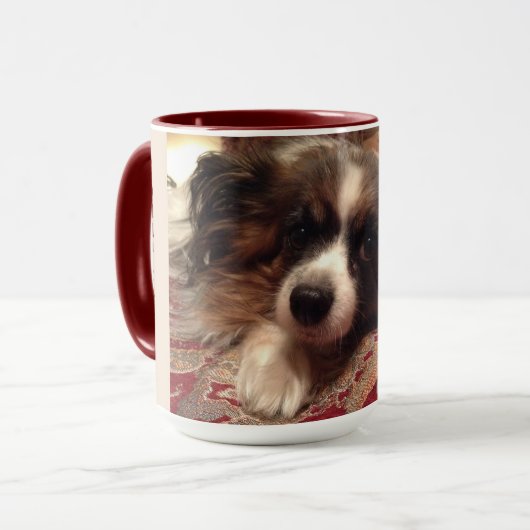 Papillon Coffee Tasse (Vorderseite Links)