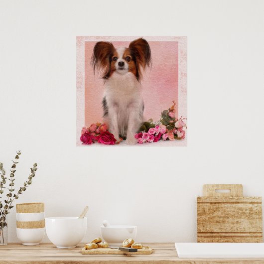 Papillon - Continental Toy Spaniel Poster (Küche)