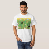 Papillon des Mais (weiß) T-Shirt (Vorne ganz)