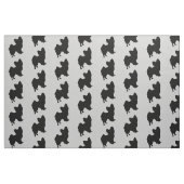 Papillon Dog Fabric Stoff (Fat Quarter (45,7 x 55,9 cm))