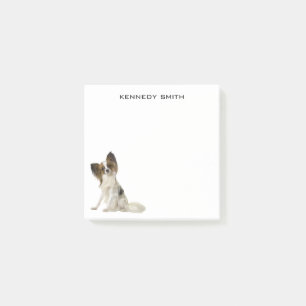 Papillon Dog Foto Personalisiert Post-it Klebezettel
