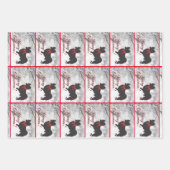 Papillon Dog Geschenkpapier Set (Vorderseite 3)