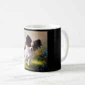Papillon Dog Kaffeetasse (VorderseiteRechts)