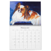 Papillon Dog Kalender (Feb 2027)