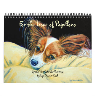 Papillon Dog Kalender