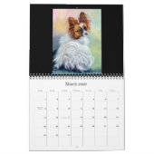 Papillon Dog Kalender (Mär 2026)