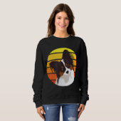 Papillon Dog Lover Geschenk Sweatshirt (Vorne ganz)