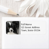 Papillon Dog Mailing Labels (Insitu)