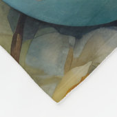 Papillon Dog mit Ostereier Urlaub Fleecedecke (Ecke)