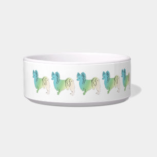 Papillon Dog Pet Napf
