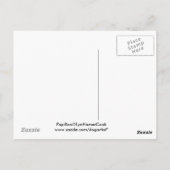 Papillon Dog Postkarten (Rückseite)