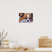 Papillon Dog Print Poster (Küche)