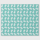 Papillon Dog Puppy Geschenkpapier (Flach)