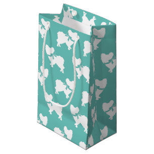 Papillon Dog Puppy Kleine Geschenktüte