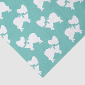 Papillon Dog Puppy Seidenpapier (Detail)