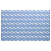 Papillon Dog Silhouette Pet Light Blue Stoff (Yard (91,4 cm))