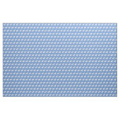 Papillon Dog Silhouette Pet Light Blue Stoff (Yard (91,4 cm))