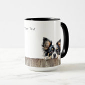Papillon Dog Tasse (VorderseiteRechts)