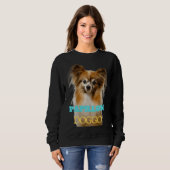Papillon Doggo Sweatshirt (Vorne ganz)