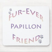 Papillon Furever Mousepad (Vorne)