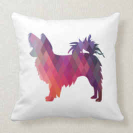 Papillon Geometric Muster Moderne Silhouette Kissen