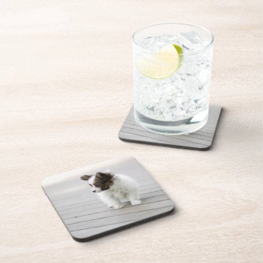 Papillon Getränkeuntersetzer (Rechte Seite)