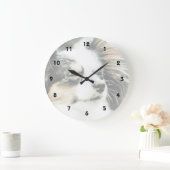 Papillon Große Wanduhr (Zuhause)