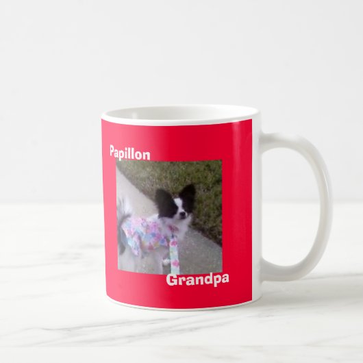 Papillon, Großvater Kaffeetasse (Rechts)