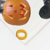 Papillon Halloween BOO Fleecedecke (Ecke)
