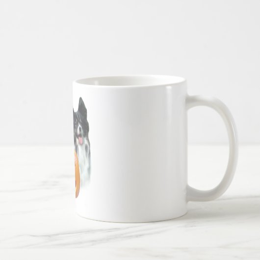 Papillon Halloween BOO Kaffeetasse (Rechts)