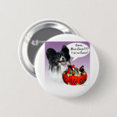 Papillon Halloween Candy Button (Vorne & Hinten)