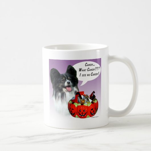 Papillon Halloween Candy Kaffeetasse (Rechts)