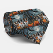 Papillon Halloween Spooky Krawatte (Gerollt)