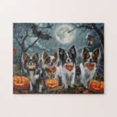 Papillon Halloween Spooky Puzzle (Horizontal)