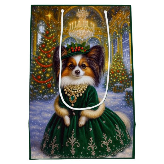 Papillon Holiday  Mittlere Geschenktüte (Rückseite)
