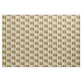 Papillon (Hound Tri) Malerei - Original Hundekunst Stoff (Yard (91,4 cm))