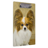 Papillon (Hound Tri) Malerei - Original Hundeschul Klemmbrett (Rechts)