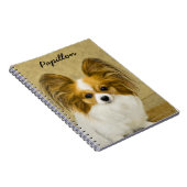 Papillon (Hound Tri) Malerei - Original Hundeschul Notizblock (Rechte Seite)