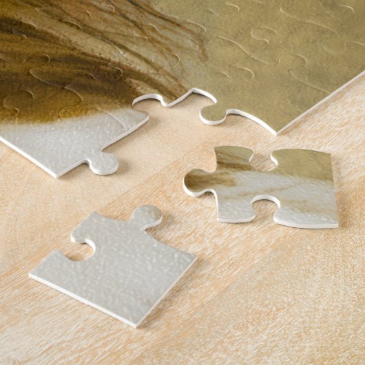 Papillon (Hound Tri) Malerei - Original Hundeschul Puzzle (Seite)