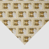 Papillon (Hound Tri) Malerei - Original Hundeschul Seidenpapier (Ausschnitt)