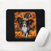 Papillon Hund Halloween Mousepad (Mit Mouse)