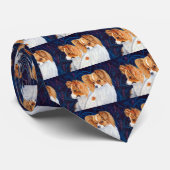 Papillon Hund Krawatte (Gerollt)
